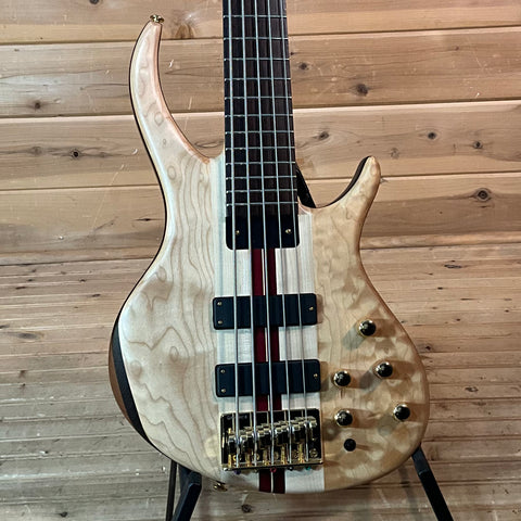 Tobias Classic V Electric Bass Guitar - Satin Natural