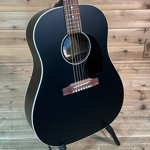 Gibson J-45 Special Acoustic Guitar - Satin Black