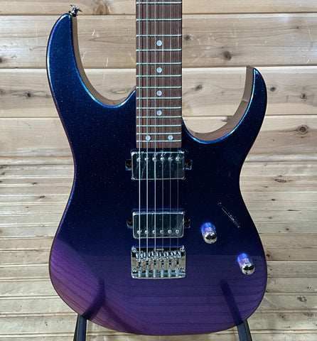 Ibanez GRG121SP Electric Guitar - Blue Metal Chameleon