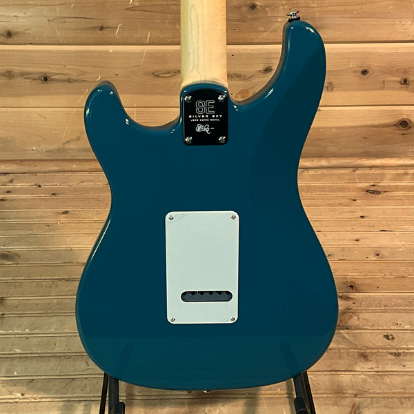 PRS SE Silver Sky Electric Guitar - Nylon Blue