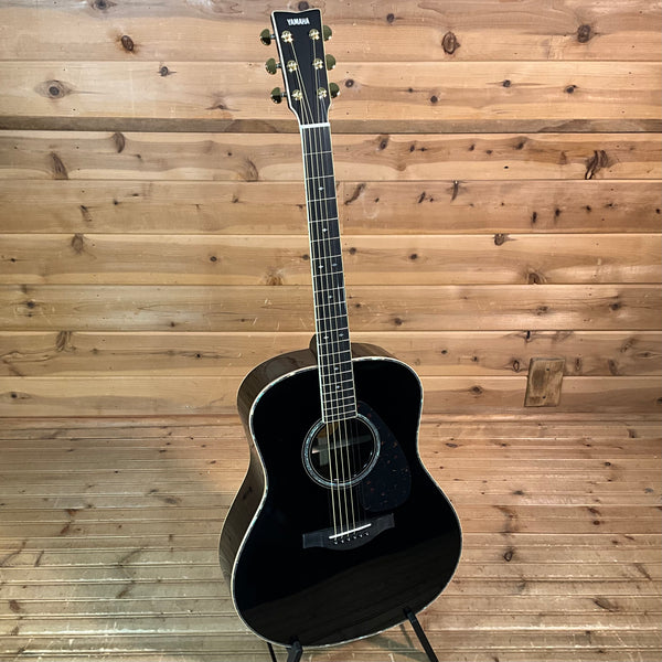 Yamaha LL16DR L Series Dreadnought Acoustic Electric Guitar - Black