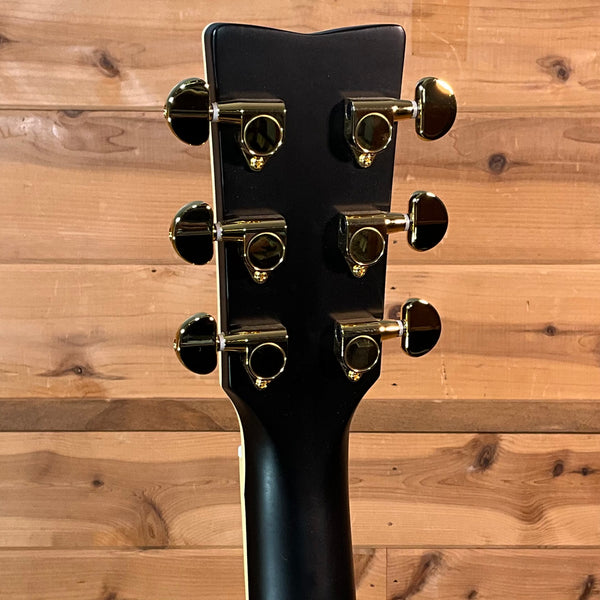 Yamaha LL16DR L Series Dreadnought Acoustic Electric Guitar - Black