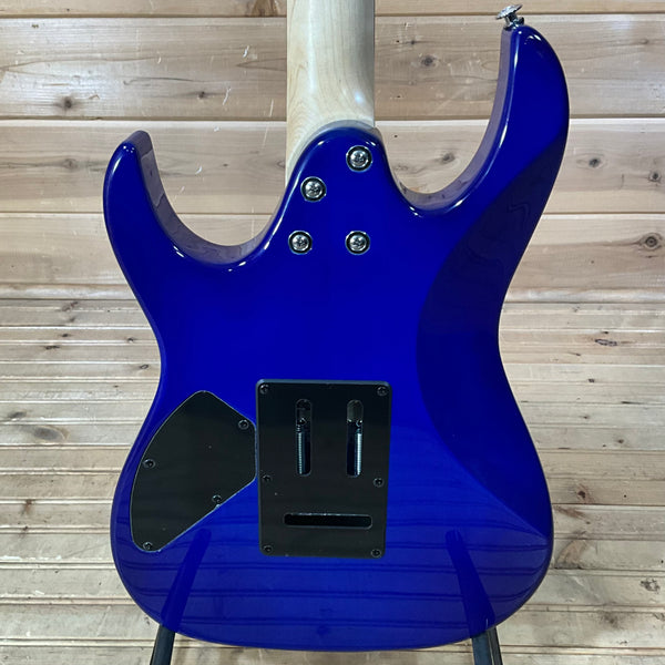 Ibanez GRX70QA Electric Guitar - Transparent Blue Burst