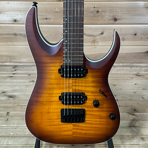 Ibanez RGA42FM Electric Guitar - Dragon Eye Burst Flat