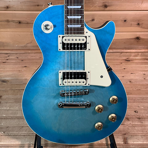 Epiphone Les Paul Traditional Pro IV Electric Guitar USED - Worn Pacific Blue