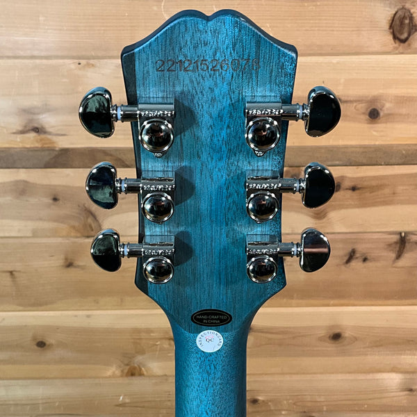 Epiphone Les Paul Traditional Pro IV Electric Guitar USED - Worn Pacific Blue