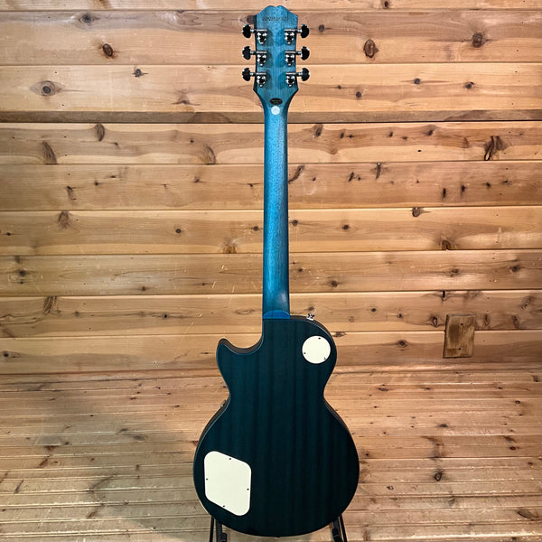 Epiphone Les Paul Traditional Pro IV Electric Guitar USED - Worn Pacific Blue