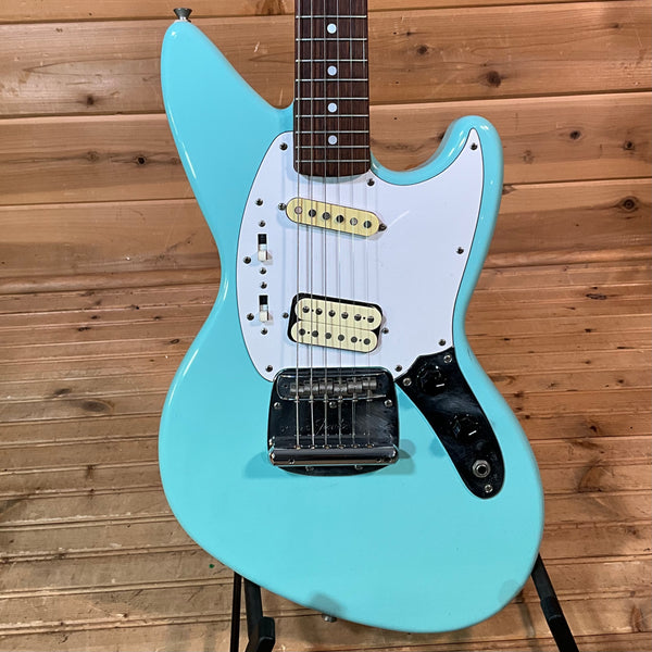 Fender 1997 50th Anniversary Kirt Cobain Jag-Stang Electric Guitar USED - Sonic Blue