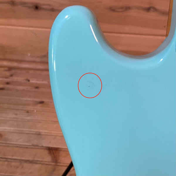 Fender 1997 50th Anniversary Kirt Cobain Jag-Stang Electric Guitar USED - Sonic Blue