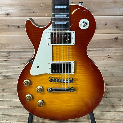 Epiphone Les Paul Standard 50's Figured Electric Guitar - Washed Cherry Sunburst