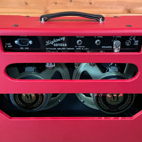 Matchless Lightning 15-Watt 2x12 Guitar Combo USED - Red