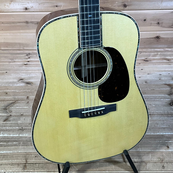 Martin D-45 Custom Shop Dreadnought Adirondack Spruce/Guatemalan Rosewood Acoustic Guitar - Natural