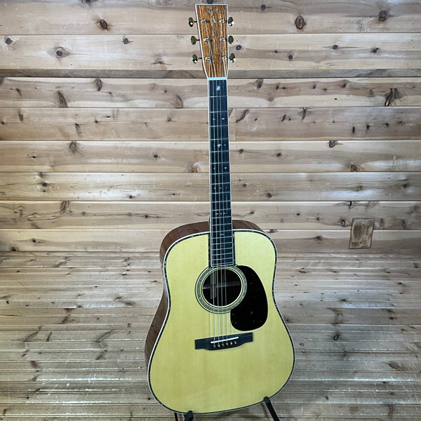 Martin D-45 Custom Shop Dreadnought Adirondack Spruce/Guatemalan Rosewood Acoustic Guitar - Natural