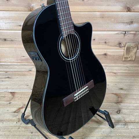 Fender CN-140SCE Acoustic Guitar - Black