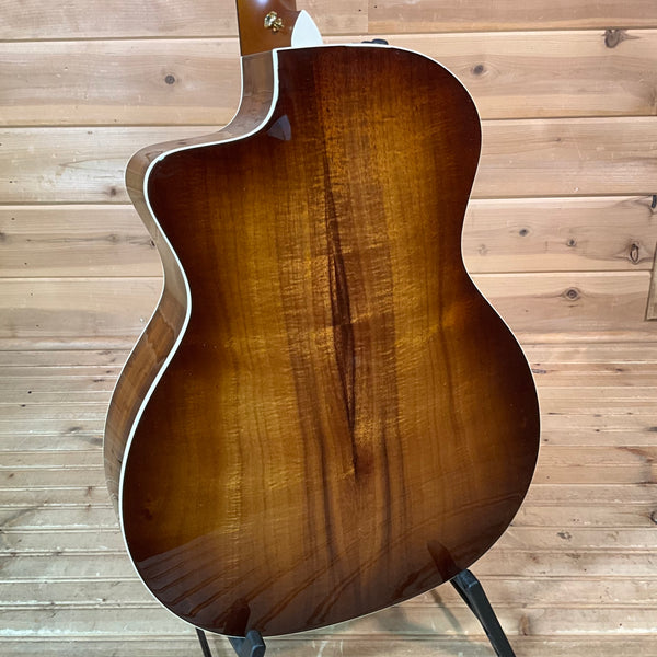 Taylor 214ce-K DLX Special Edition Acoustic Guitar DEMO - Honeyburst