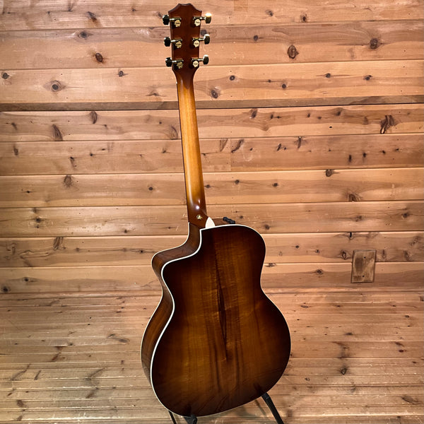 Taylor 214ce-K DLX Special Edition Acoustic Guitar DEMO - Honeyburst