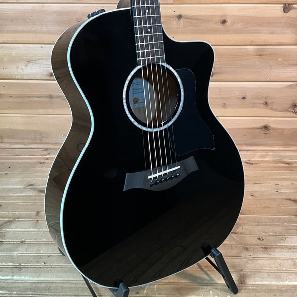 Taylor 214ce-BLK Plus Acoustic Guitar DEMO - Black
