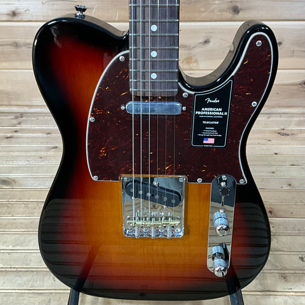 Fender American Professional II Telecaster Electric Guitar - 3-Color Sunburst