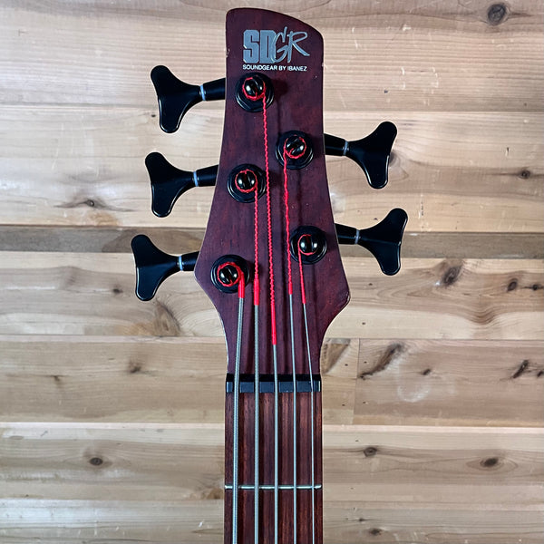 Ibanez SR505E 5-String Electric Bass USED - Brown Mahogany