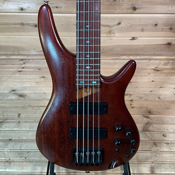 Ibanez SR505E 5-String Electric Bass USED - Brown Mahogany