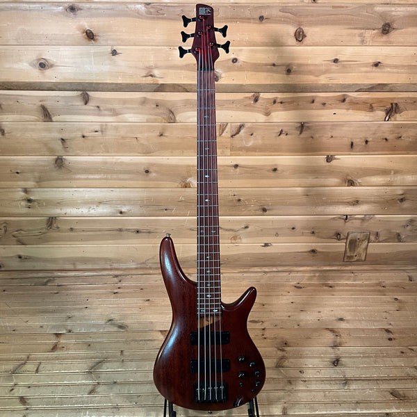 Ibanez SR505E 5-String Electric Bass USED - Brown Mahogany
