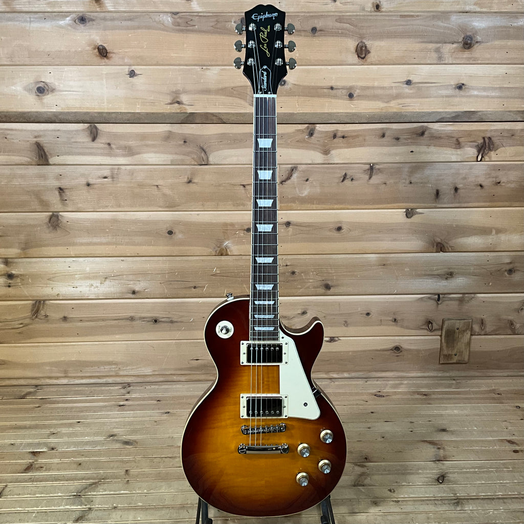 Epiphone Les Paul Standard 60's Figured - Iced Tea Burst - Huber