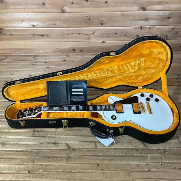 Gibson Les Paul Custom with Ebony Fingerboard - Alpine White