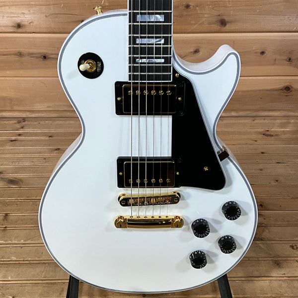 Gibson Les Paul Custom with Ebony Fingerboard - Alpine White
