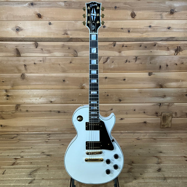Gibson Les Paul Custom with Ebony Fingerboard - Alpine White