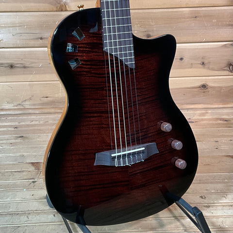 Cordoba Stage Nylon String Electric Guitar - Edge Burst