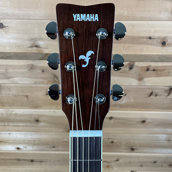 Yamaha FG-TA TransAcoustic Dreadnought Acoustic Electric Guitar - Brown Sunburst