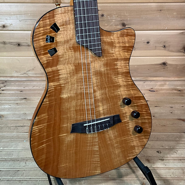 Cordoba Stage Nylon String Electric Guitar - Natural Amber