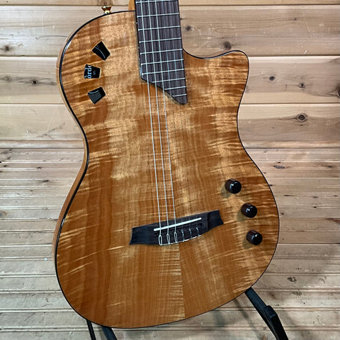 Cordoba Stage Nylon String Electric Guitar - Natural Amber