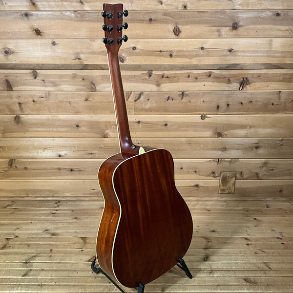 Yamaha FG-TA TransAcoustic Dreadnought Acoustic Electric Guitar - Brown Sunburst