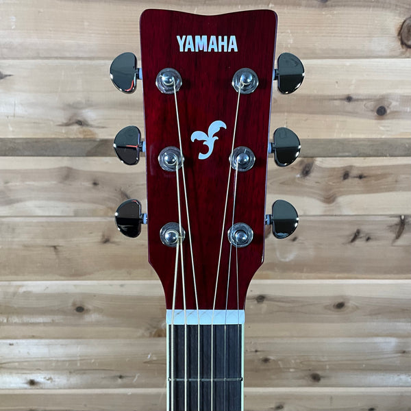Yamaha FS-TA TransAcoustic Concert Acoustic Guitar - Red
