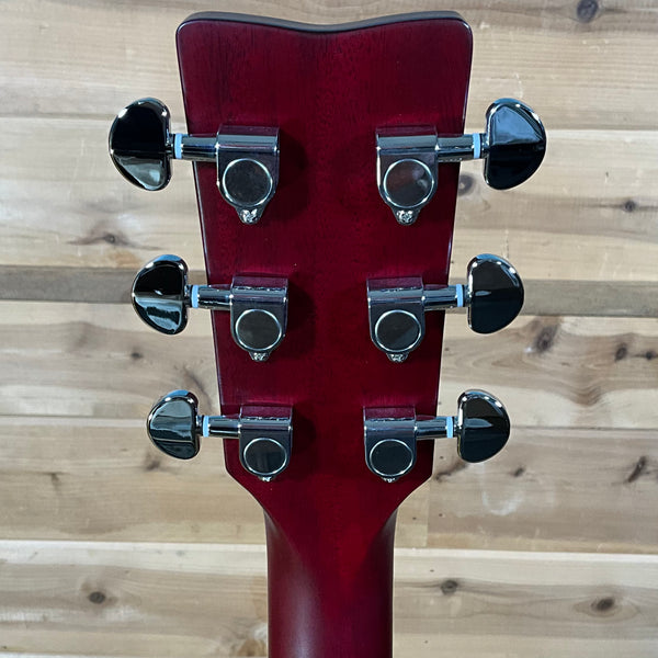 Yamaha FS-TA TransAcoustic Concert Acoustic Guitar - Red