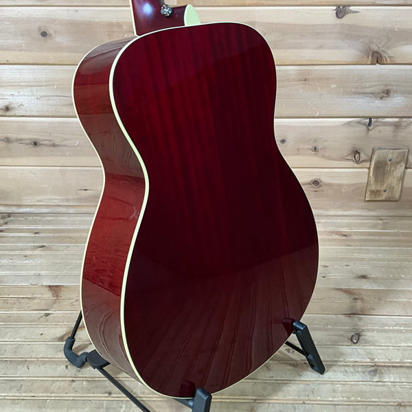 Yamaha FS-TA TransAcoustic Concert Acoustic Guitar - Red
