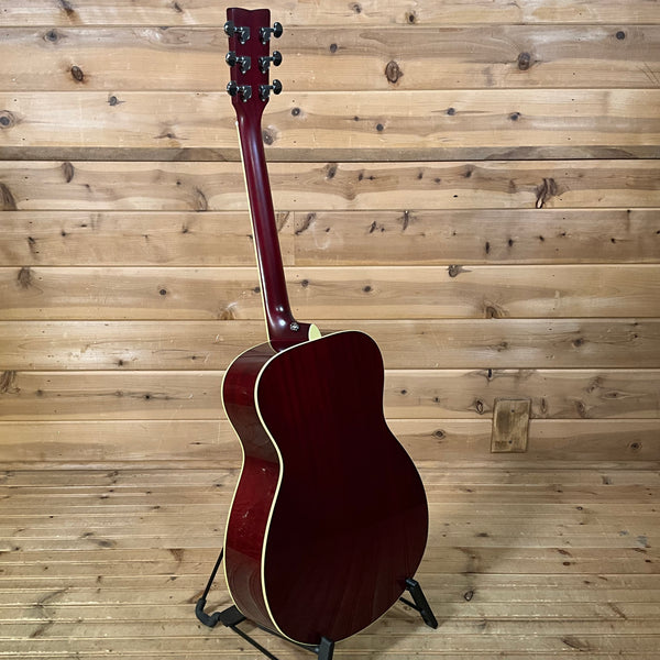 Yamaha FS-TA TransAcoustic Concert Acoustic Guitar - Red