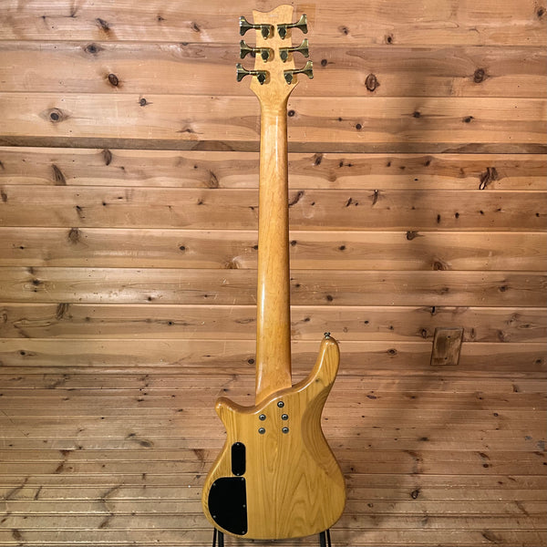 Douglas WOB826NA Six String Fretless Electric Bass Guitar USED - Natural