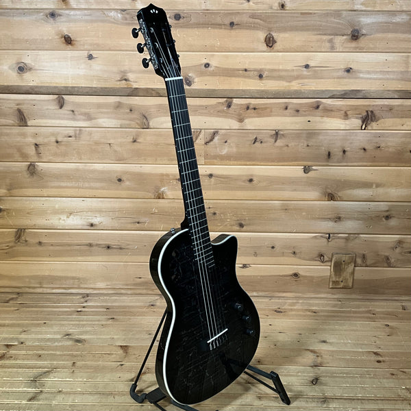 Cordoba Stage Nylon String Electric Guitar - Black Burst