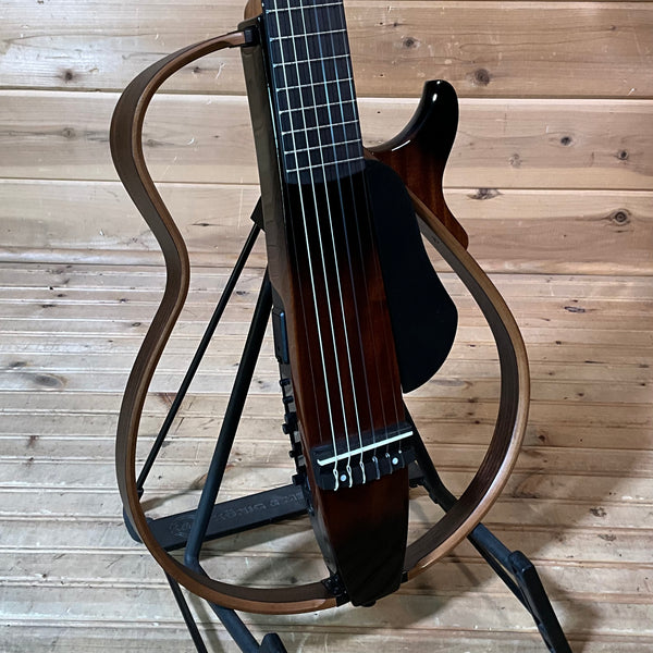 Yamaha SLG200N Nylon String Silent Acoustic Guitar- Tobacco Sunburst