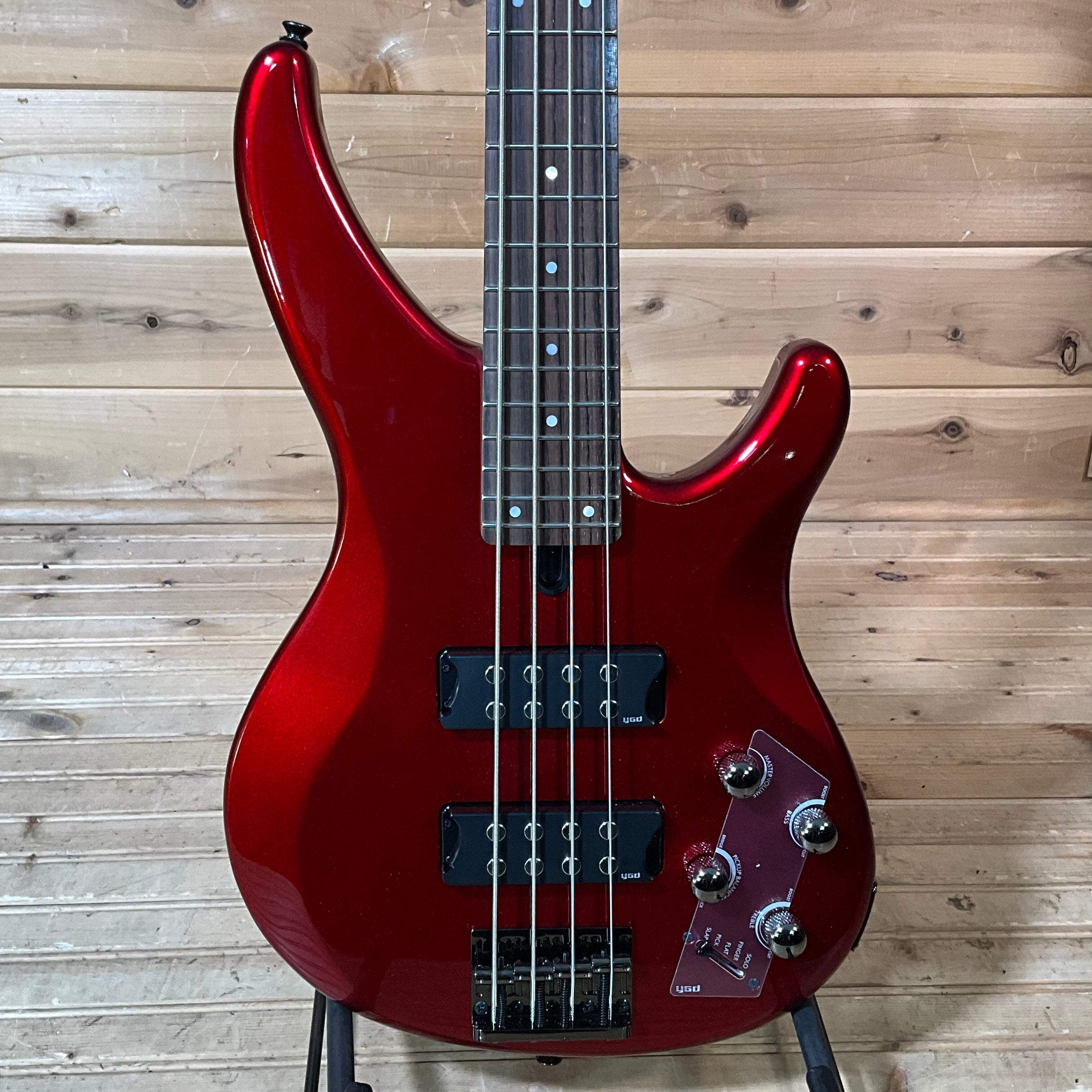 Yamaha TRBX304 Electric Bass - Candy Apple Red - Huber Breese Music