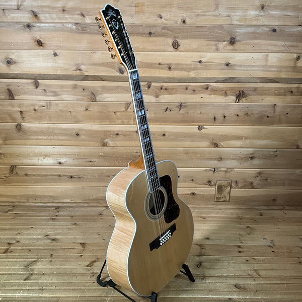 Guild F-512E 12-String Acoustic Guitar - Natural