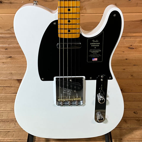 Fender Limited Edition American Vintage II 1951 Telecaster Electric Guitar -  Prototype White