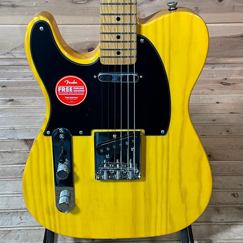 Squier Classic Vibe '50s Telecaster Left-Handed Electric Guitar - Butterscotch Blonde