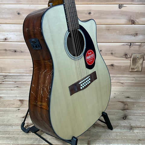 Fender CD-60SCE 12 String Acoustic Guitar - Natural