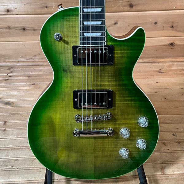Epiphone Les Paul Custom Figured Electric Guitar - Iguana Burst