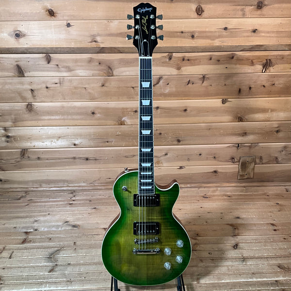 Epiphone Les Paul Custom Figured Electric Guitar - Iguana Burst