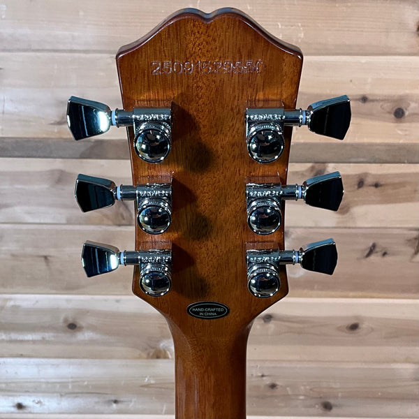 Epiphone Les Paul Custom Figured Electric Guitar - Iguana Burst