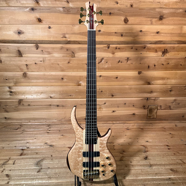 Tobias Classic V Electric Bass Guitar - Satin Natural